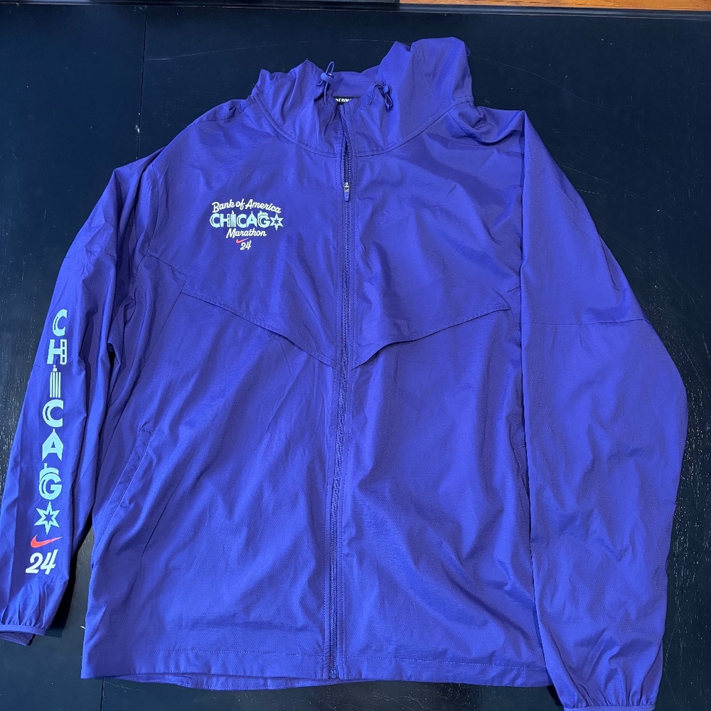 Nike Men's 2024 Chicago Marathon Impossibly Light Windrunner Jacket 3XL